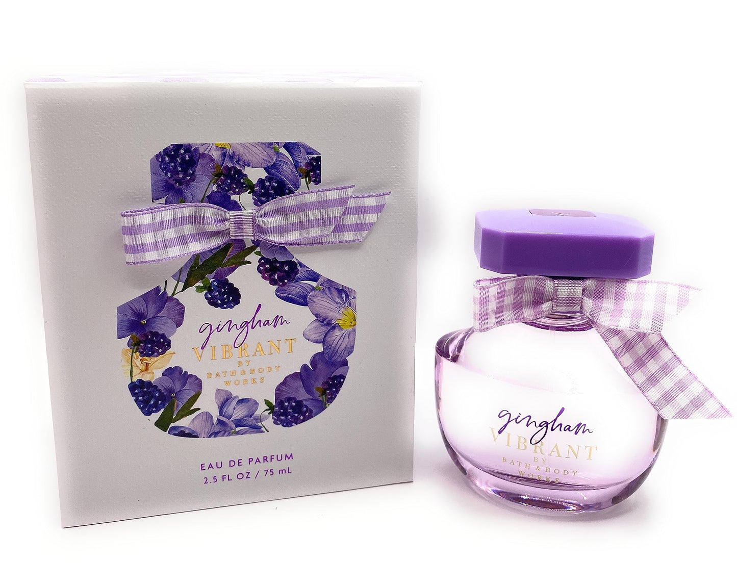 Bath & Body Works Gingham Vibrant Eau de Parfum 2.5 Fluid Ounce Spray Beauty & Personal Care Bath & Body Works