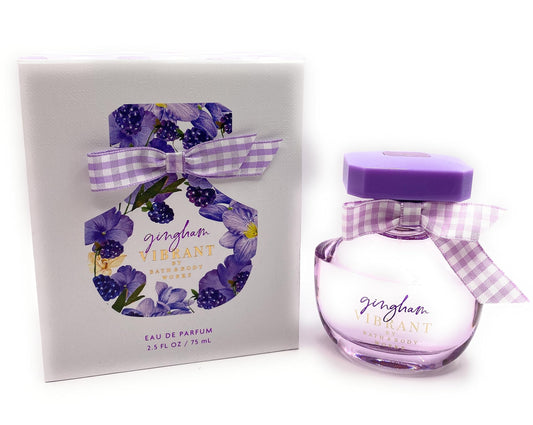 Bath & Body Works Gingham Vibrant Eau de Parfum 2.5 Fluid Ounce Spray Beauty & Personal Care Bath & Body Works