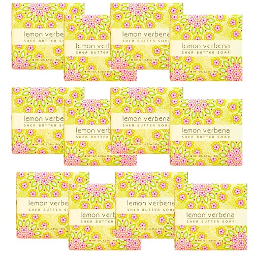 Greenwich Bay Mini Botanical Soap Bars - 12 Pack 1.9 oz Each - Individually Wrapped Guest Soaps for Airbnb, Spa, Travel, Bath - Travel Size Bar Soap Beauty & Personal Care Greenwich Bay Trading Company