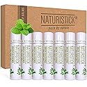 7-Pack Premium Beeswax Lip Balm by Naturistick | Chemical-Free, 100% Natural Chapstick for Dry, Chapped Lips | Made with Coconut Oil, Shea Butter Beauty & Personal Care Naturistick