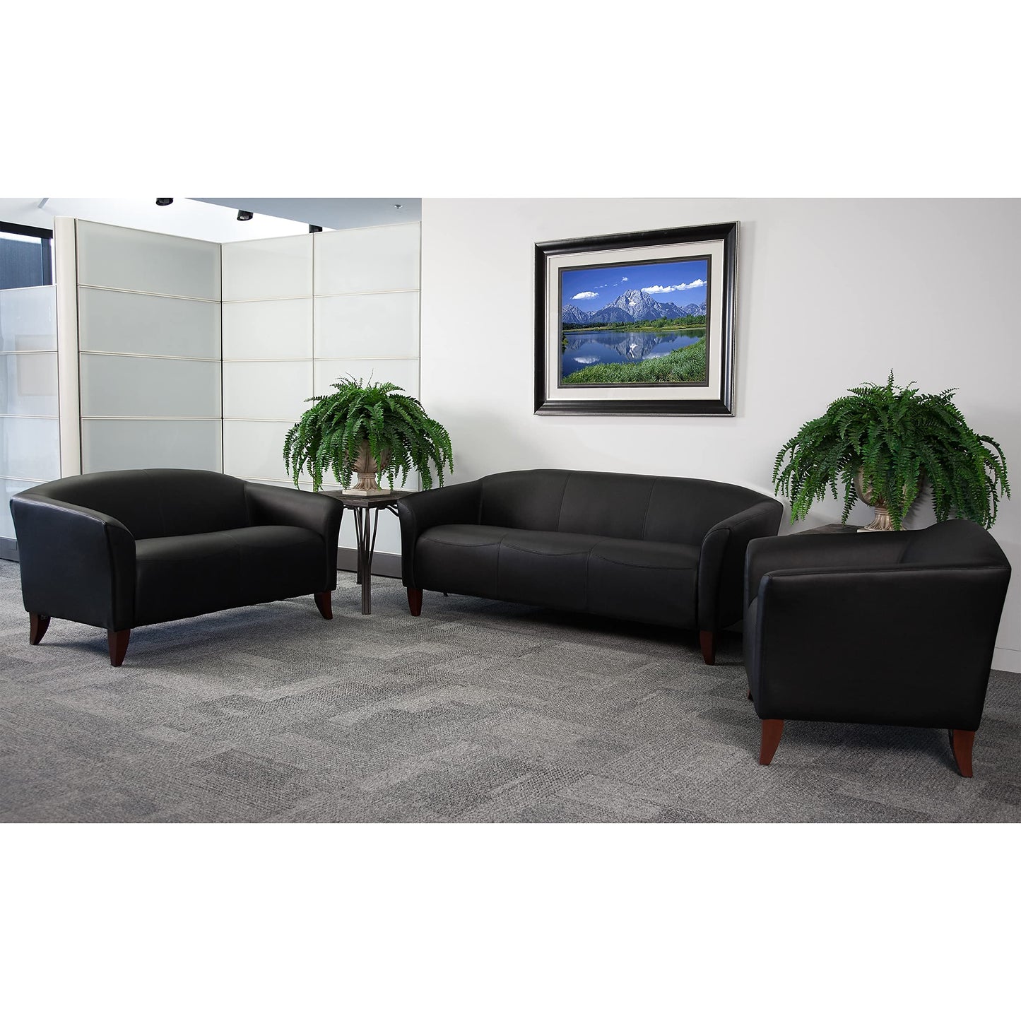 Flash Furniture HERCULES Imperial Series Black LeatherSoft Chair Beauty and Personal Care Flash Furniture