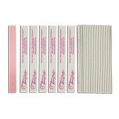 Tammy Taylor Peel ‘N’ Stick Clean Finish Buffer, Natural Nail Buffing File for Fingernails and Toenails, Professional, Sanitary, Replaceable, Durable Beauty & Personal Care Tammy Taylor