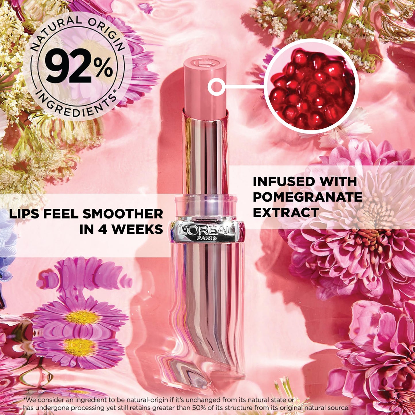 L'Oreal Paris Glow Paradise Hydrating Balm-in-Lipstick with Pomegranate Extract, Cherry Wonderland, 0.1 Oz Beauty & Personal Care L'Oreal Paris