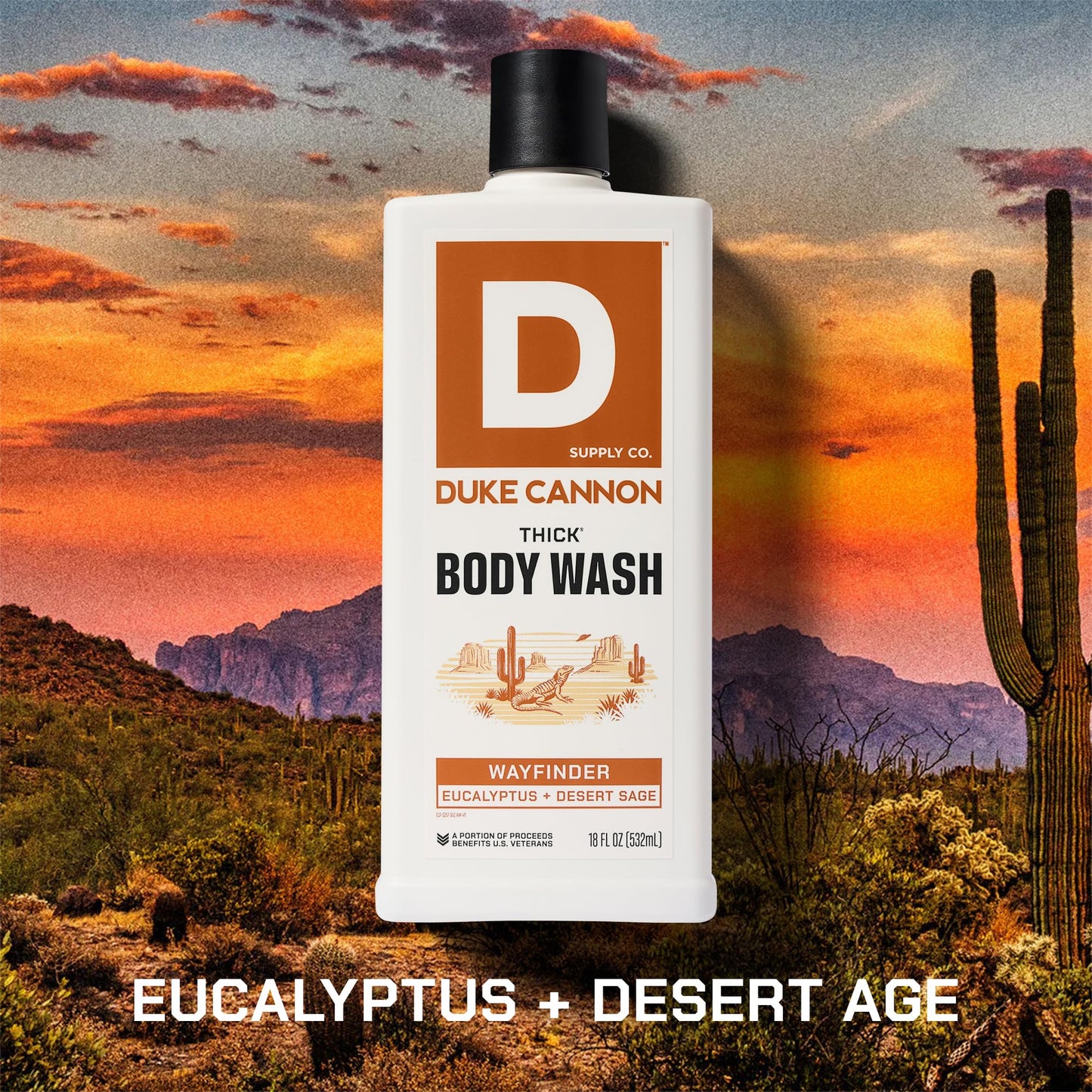 Duke Cannon Supply Co. Thick High Viscosity Body Wash - 3X Thicker, Cleansing Shower and Bath Gel, Mineral-Enriched for Men - Shower Gel - Men’s Body Beauty & Personal Care Duke Cannon Supply Co.