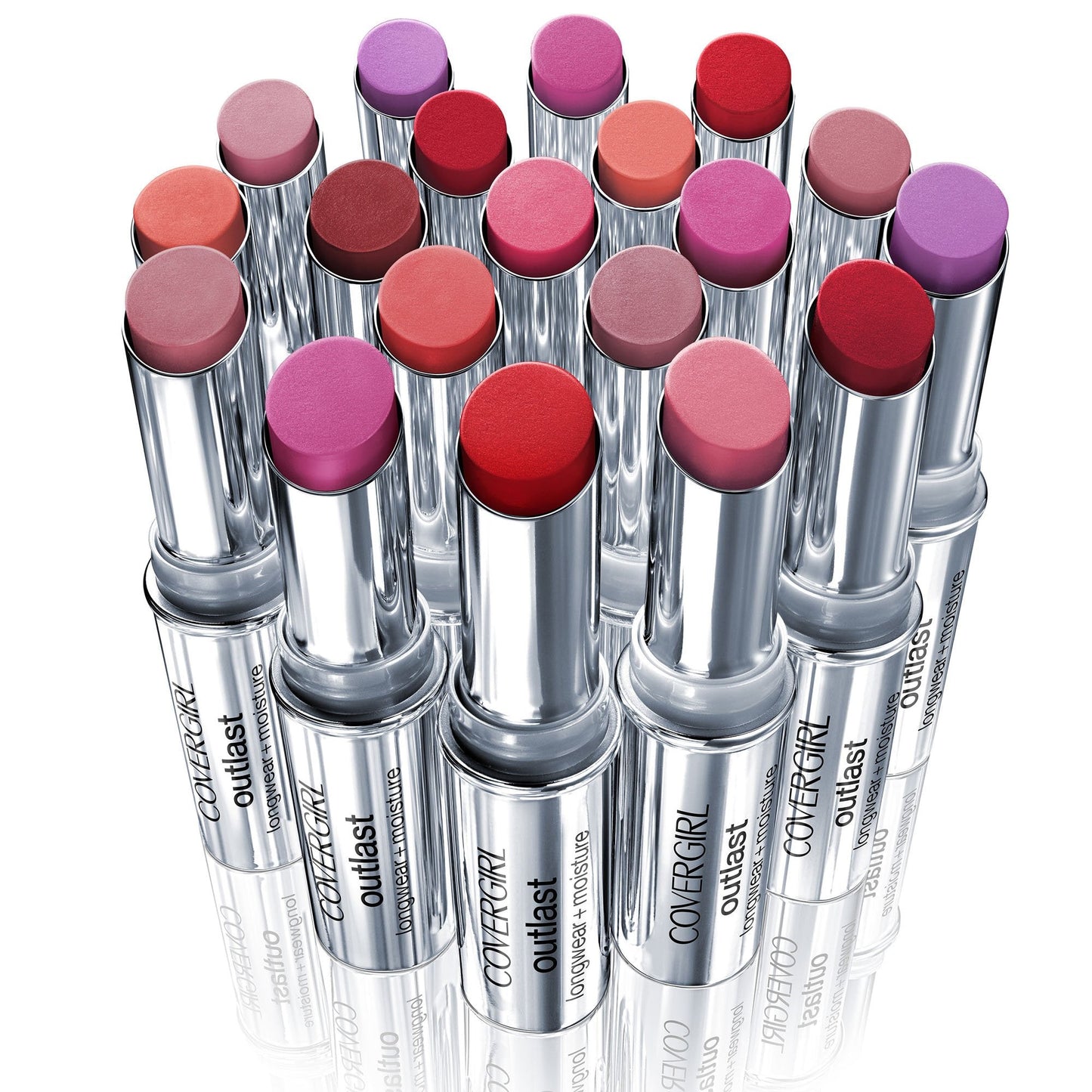 COVERGIRL Outlast Longwear Lipstick Fireball 910, .12 oz (packaging may vary) Beauty & Personal Care COVERGIRL