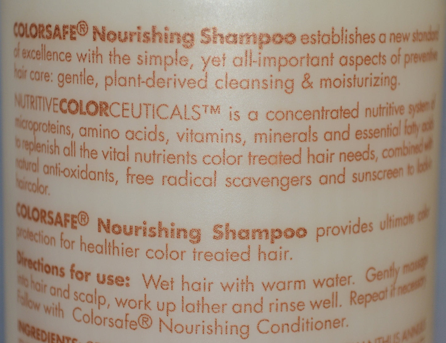 All-Nutrient Colorsafe Nourishing Shampoo and Conditioner Set 25 oz each Beauty & Personal Care All Nutrient