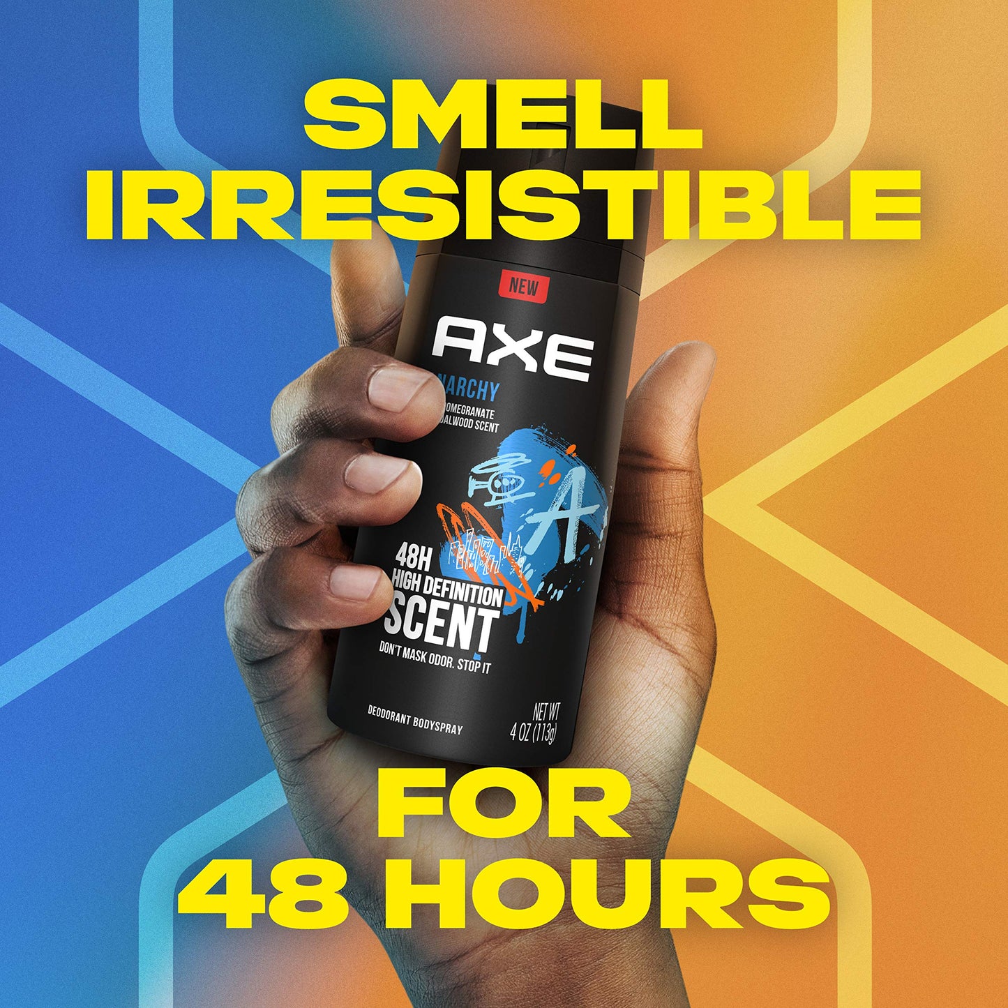 AXE Bodyspray Anarchy for Him , 4 Ounce Beauty & Personal Care AXE