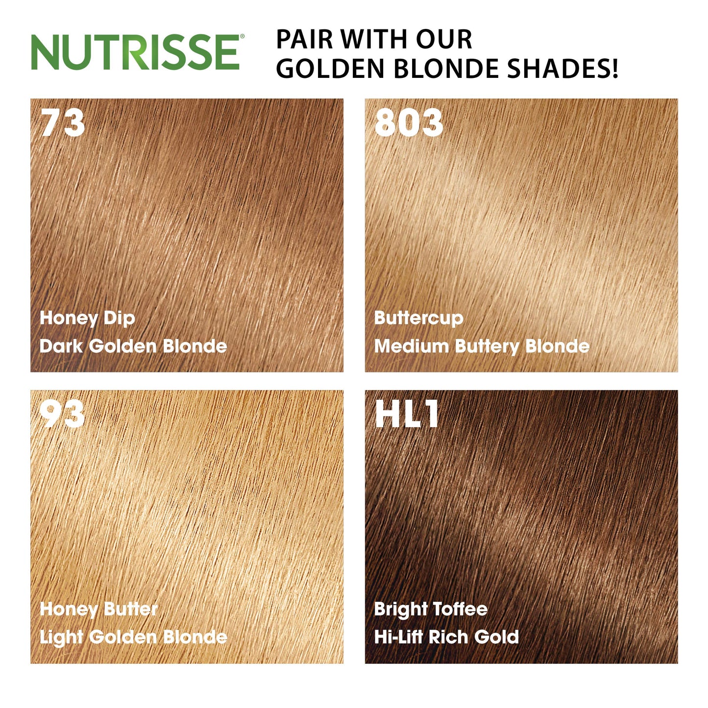 Garnier Nutrisse 5 Minute Nourishing Color Hair Mask with Triple Oils Delivers Day 1 Color Results, for Color Treated Hair, Golden Blonde, 4.2 Fl Oz Beauty & Personal Care Garnier