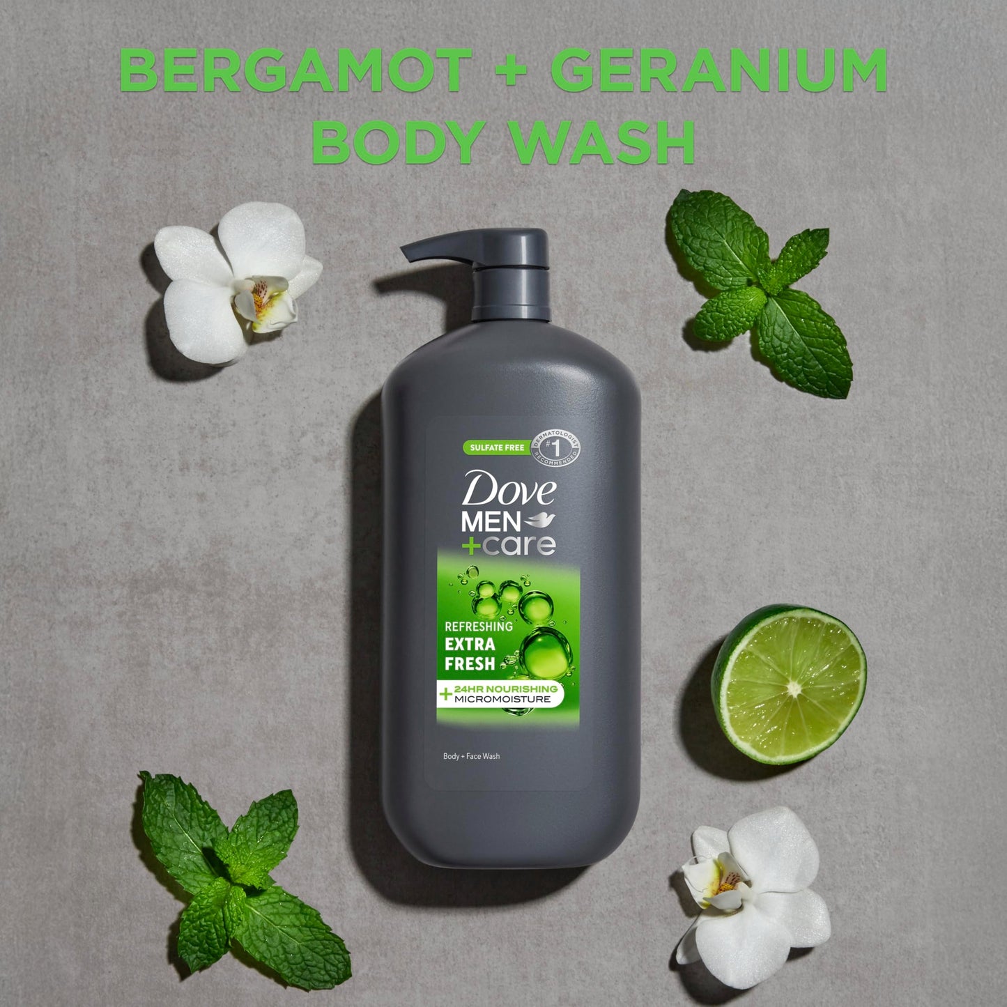 DOVE MEN + CARE Body and Face Wash Refreshing Extra Fresh Men's Body Wash with 24-Hour Nourishing Micromoisture Technology 30 oz Beauty & Personal Care DOVE MEN + CARE