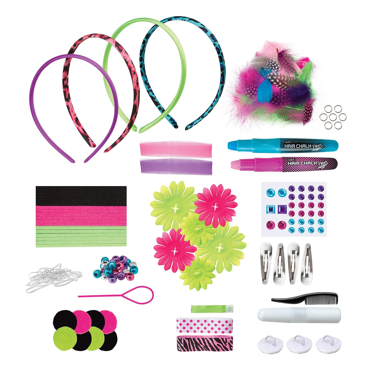 Alex Spa Ultimate Hair Accessories Salon Girls Fashion Activity Beauty & Personal Care ALEX Toys