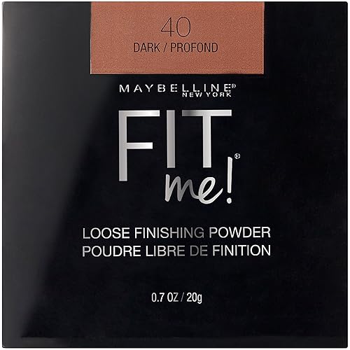 Maybelline New York Fit Me Loose Finishing Powder, Dark, 0.7 Ounce Beauty & Personal Care MAYBELLINE