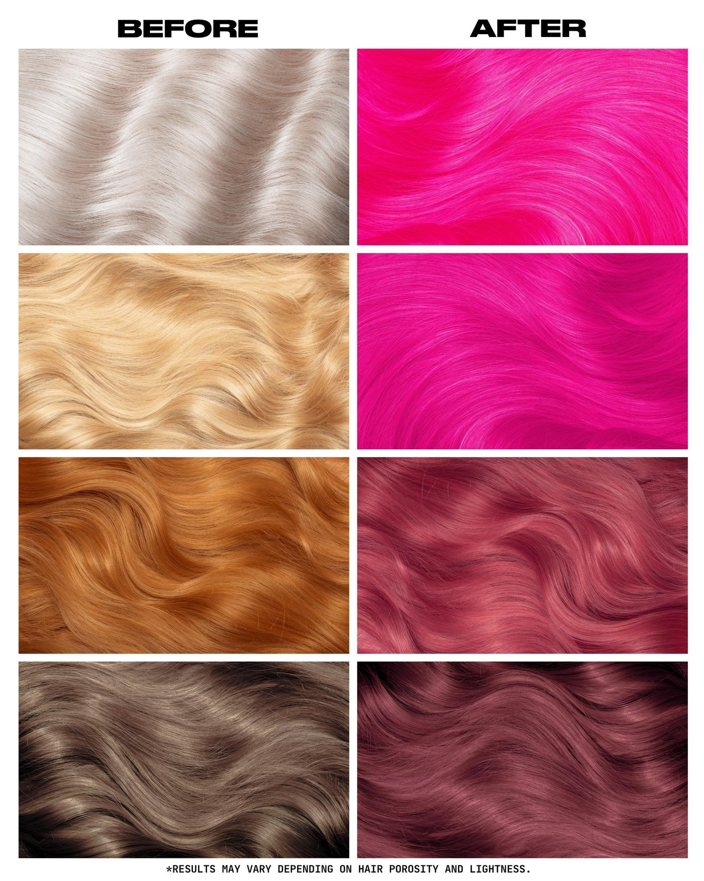 Lunar Tides Semi-Permanent Hair Color (43 colors) (Neon Dragonfruit, 4 fl. oz.) Beauty & Personal Care Lunar Tides