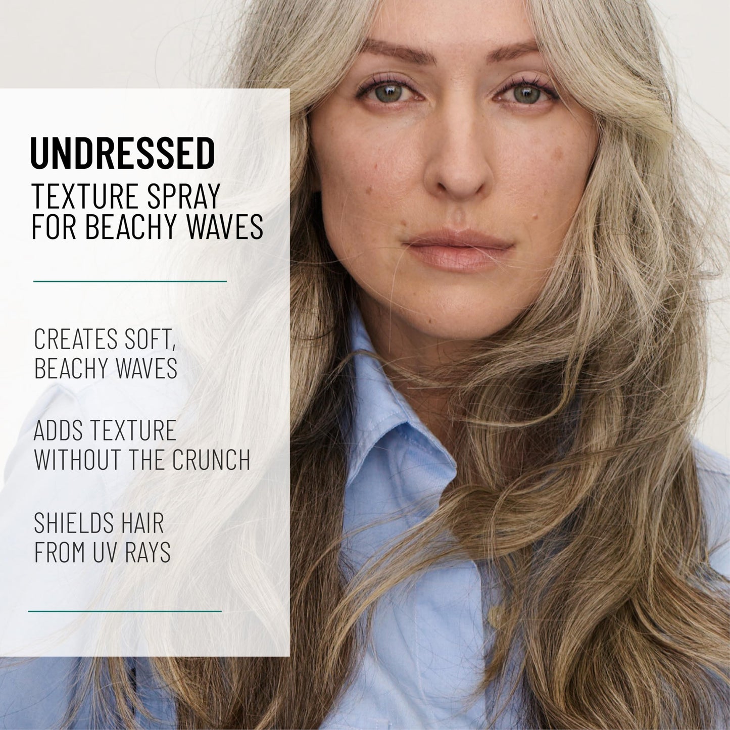 Hairstory Undressed - Salt Free Texturizing Spray for Beach Waves, UV Protection Hair Spray, Adds Volume and Texture, All Hair Types Beauty & Personal Care Hairstory