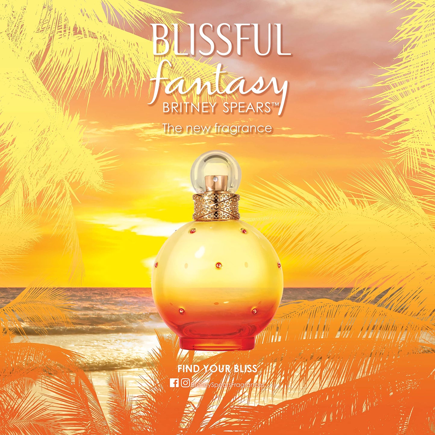 Britney Spears Blissful Fantasy Limited Edition, Eau De Toilette EDT Spray for Women, 1 Fl Oz Beauty & Personal Care Britney Spears