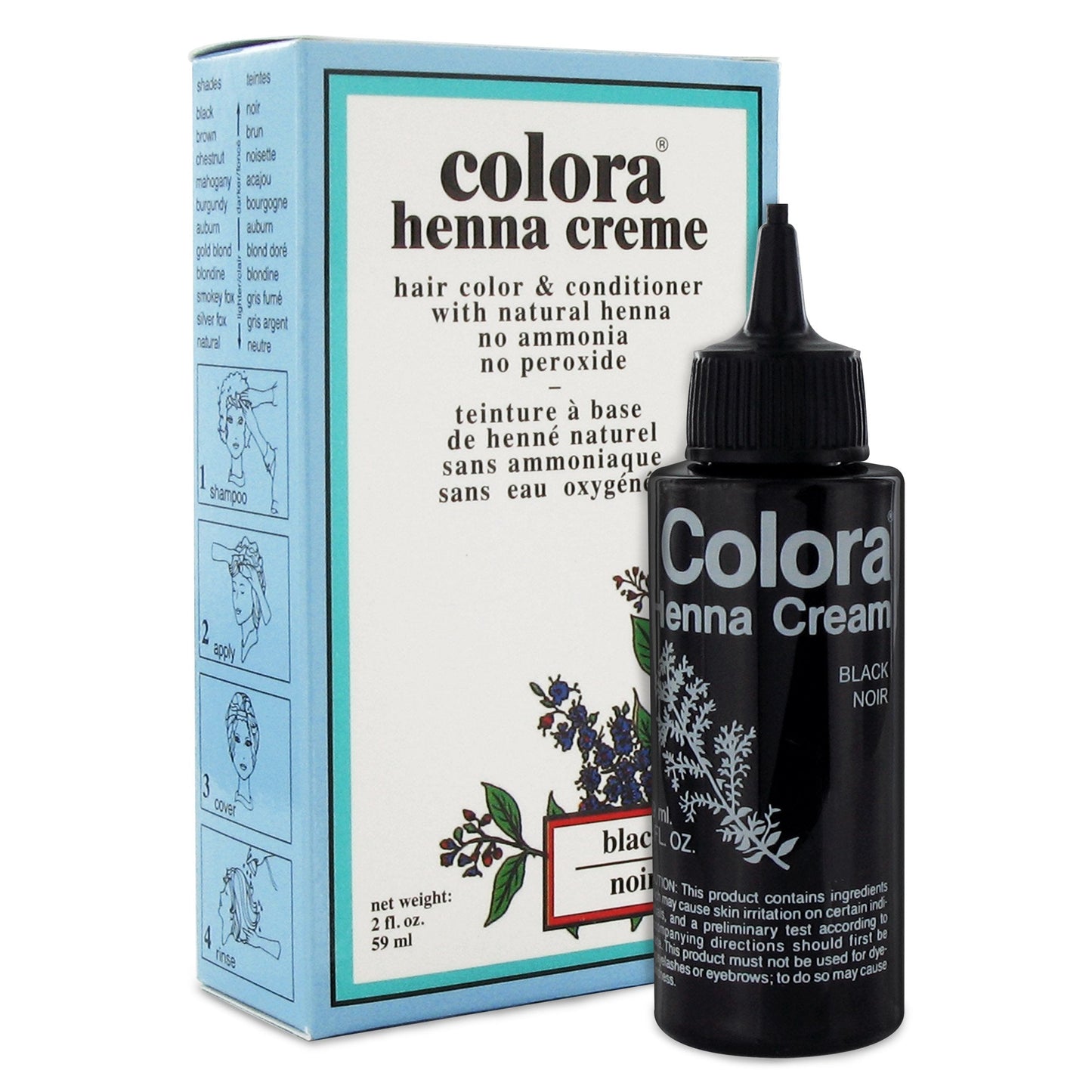 Colora Henna Creme, Auburn, 2 Ounce, 59 ml (H124) Beauty & Personal Care Colora
