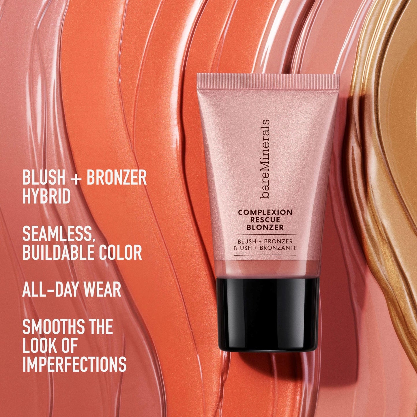 bareMinerals Complexion Rescue Liquid Blonzer, Kiss of Spice, Vegan, Cruelty-Free & Dermatologist-Tested Beauty & Personal Care bareMinerals