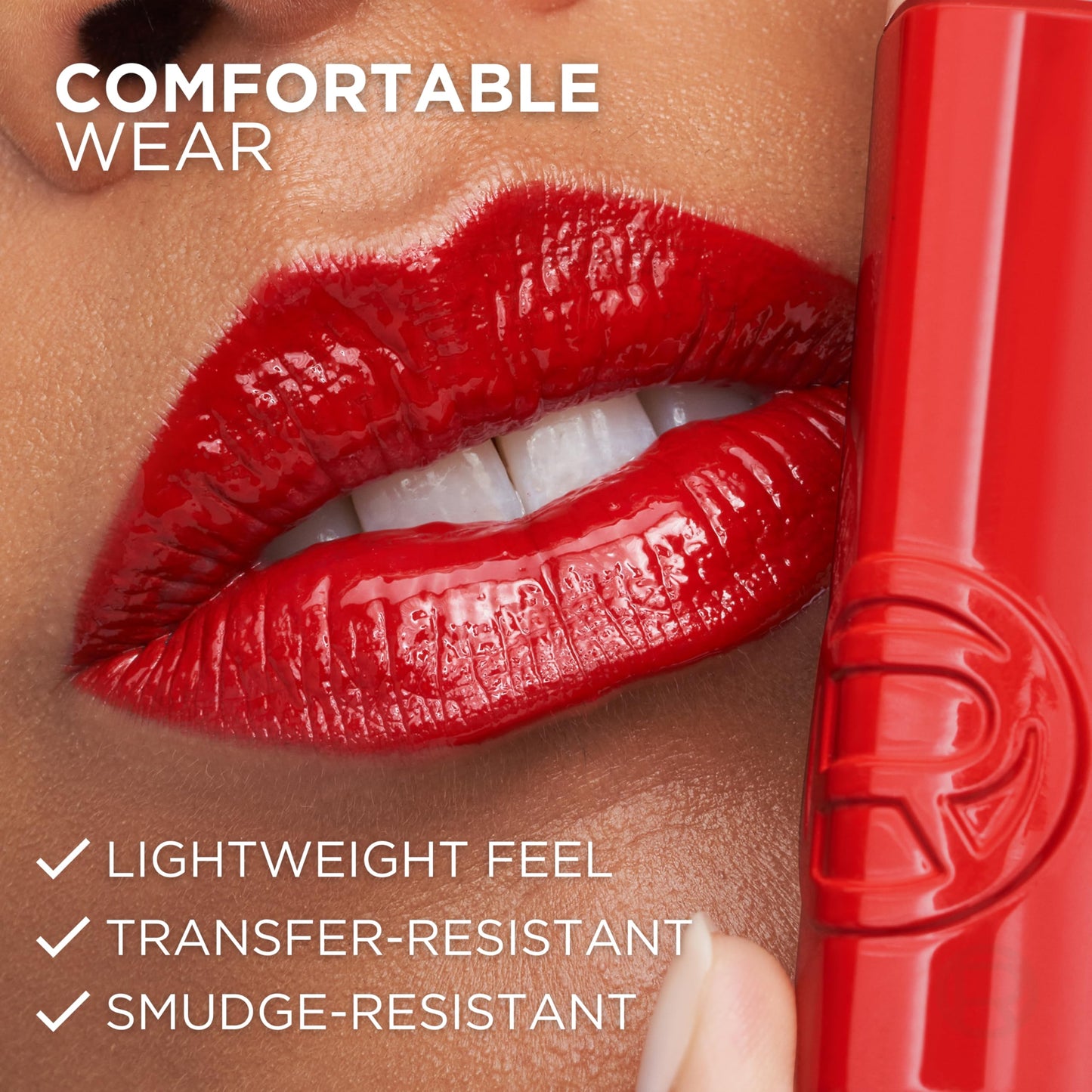 L'Oreal Paris Infallible Lacque Resistance Liquid Lipstick, 16HR Long Lasting Lip Makeup with Lacquer-Like Shine and Zero Transfer, 600, Le Nu Rose Beauty & Personal Care L'Oreal Paris