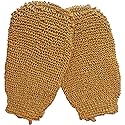 2 Pieces(5.1×9.0 inches) Natural Vegetable Fiber Exfoliating Sisal Bath Spa Shower Scrubber Loofah Rub Glove Mitt Mitten - Great for Your Skin Care Beauty & Personal Care JINS-Hung