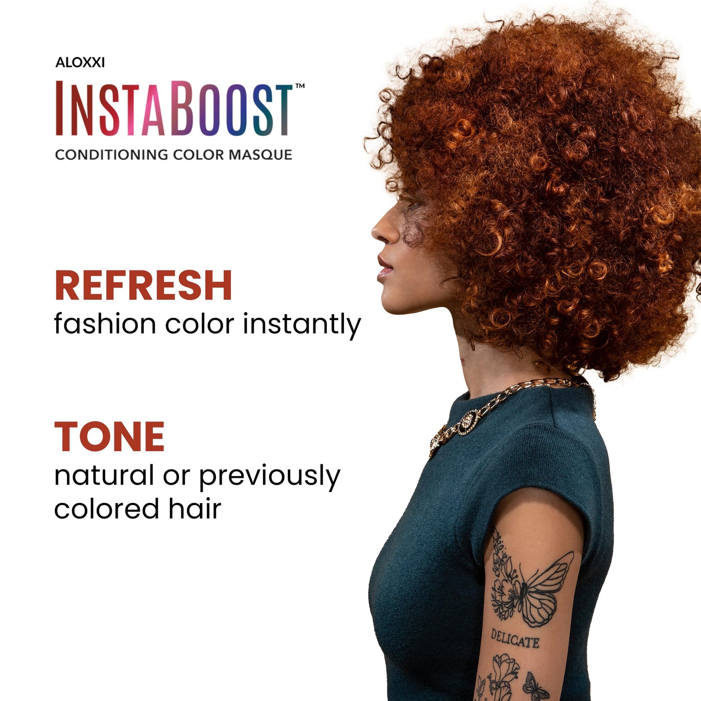 ALOXXI InstaBoost Conditioning Color Mask in Copper Cabana, Deposits Copper Color and Deeply Conditions Hair, 6.8 Fl Oz Beauty & Personal Care ALOXXI