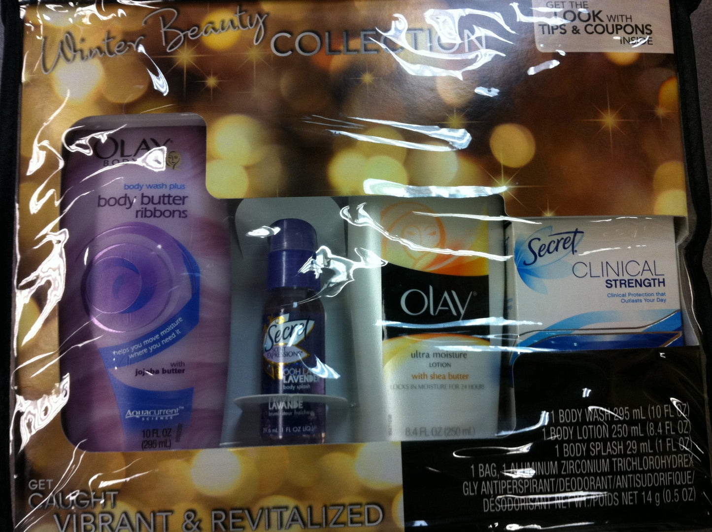 Olay Winter Beauty Collection (Body Wash, Body Lotion, Body Splash, Body Deodrant) Beauty & Personal Care Olay