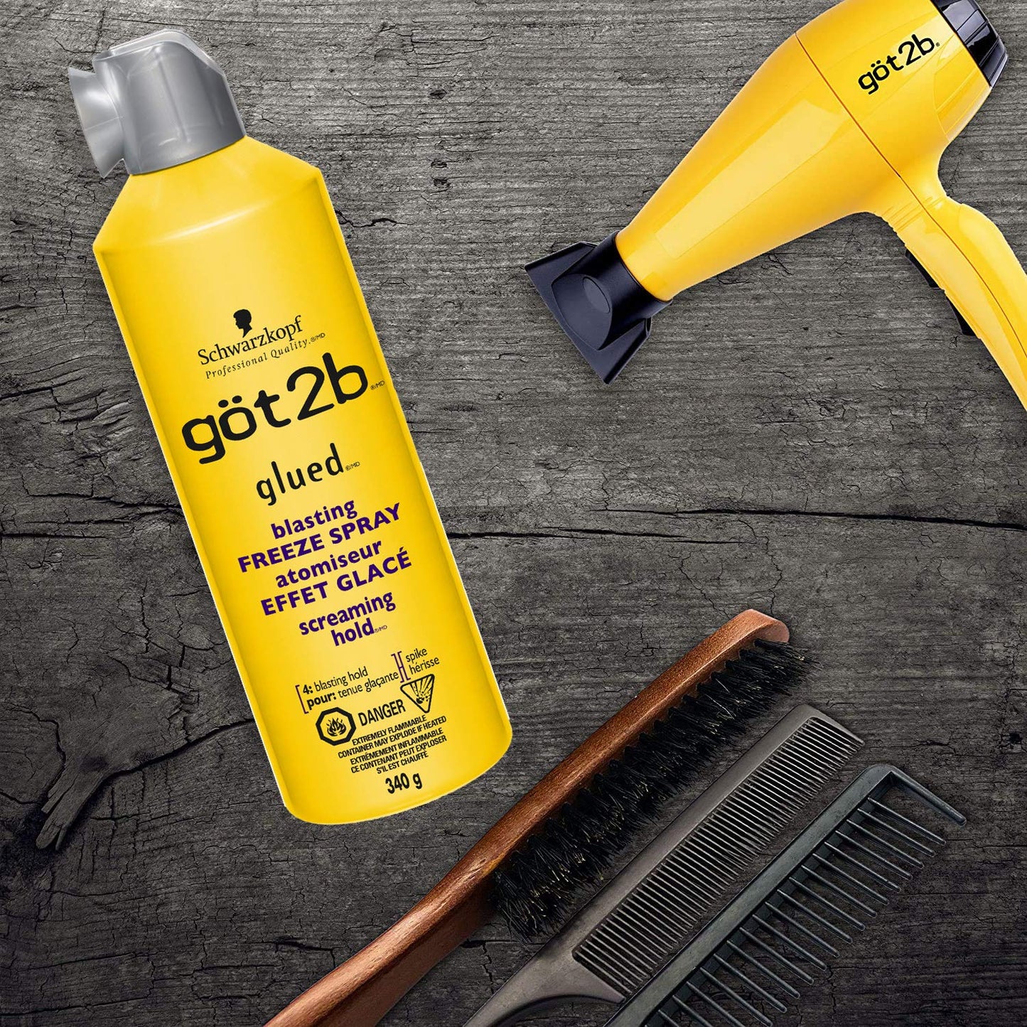 got2b Glued Blasting Freeze Spray, 340g Beauty & Personal Care Got2B