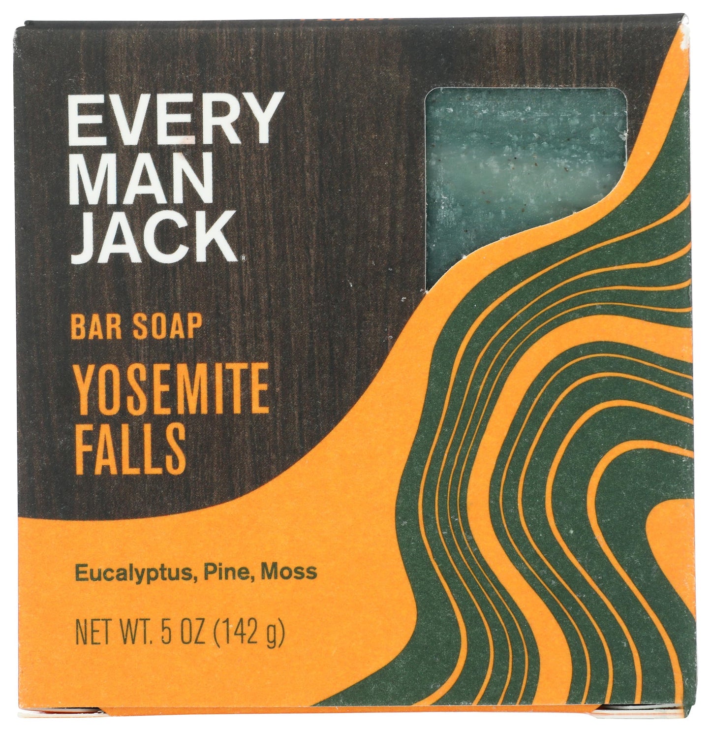 Every Man Jack, Soap Bar Cold Plunge Falls Yosemite, 5 Ounce Beauty & Personal Care Every Man Jack