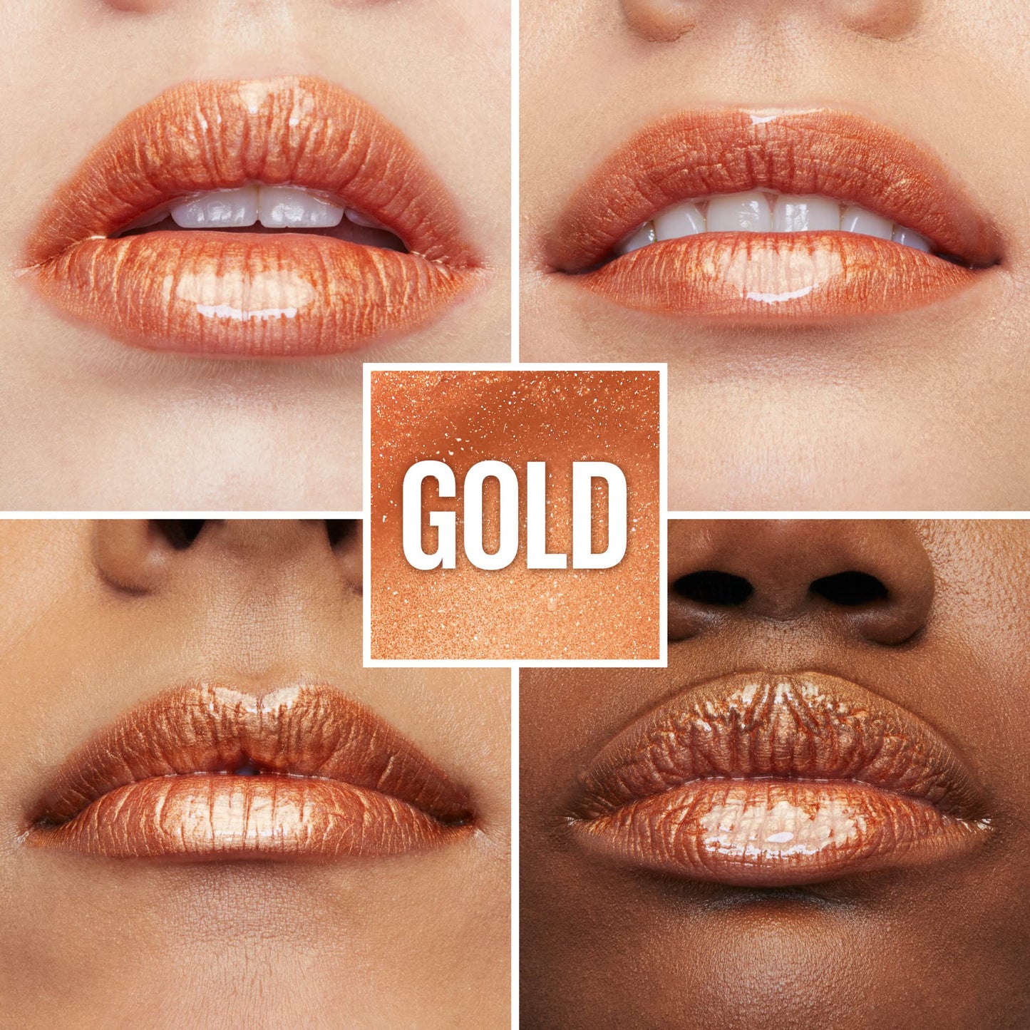 Maybelline Lifter Gloss, Hydrating Lip Gloss with Hyaluronic Acid, High Shine for Plumper Looking Lips, Gold, Warm Neutral, 0.18 Ounce Beauty & Personal Care MAYBELLINE