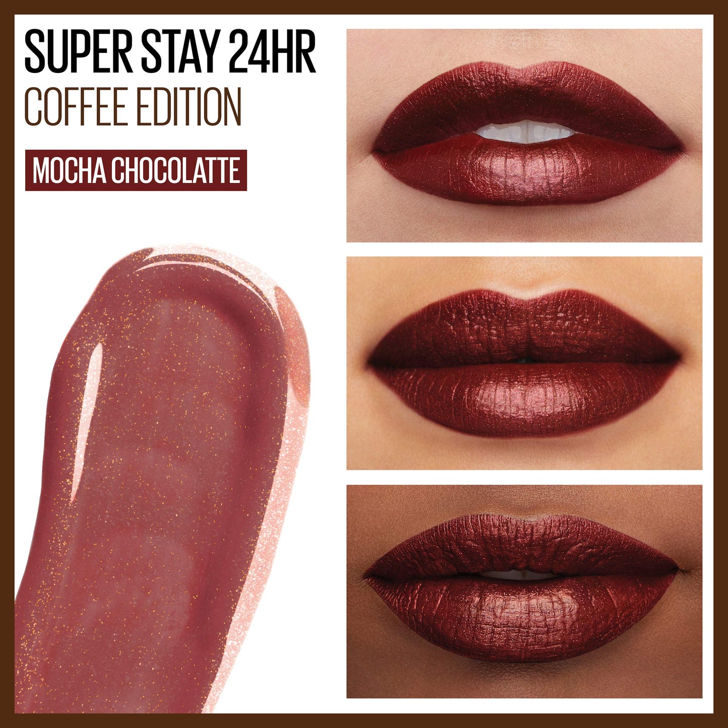 Maybelline SuperStay 24, 2-Step Liquid Lipstick, Coffee Edition, Mocha Chocolatte Beauty & Personal Care MAYBELLINE