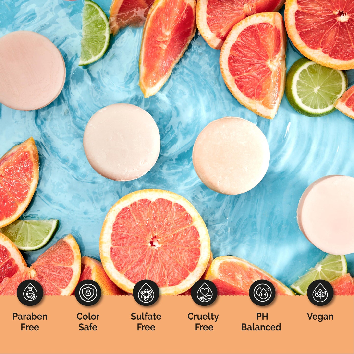 BOOTLEG BATH Hydrating Shampoo and Conditioner Bar with Sea Buckthorn Oil and Aloe Vera Extract, Vegan, Sulfate-Free, Phthalate-Free, Paraben-Free Beauty & Personal Care BOOTLEG BATH