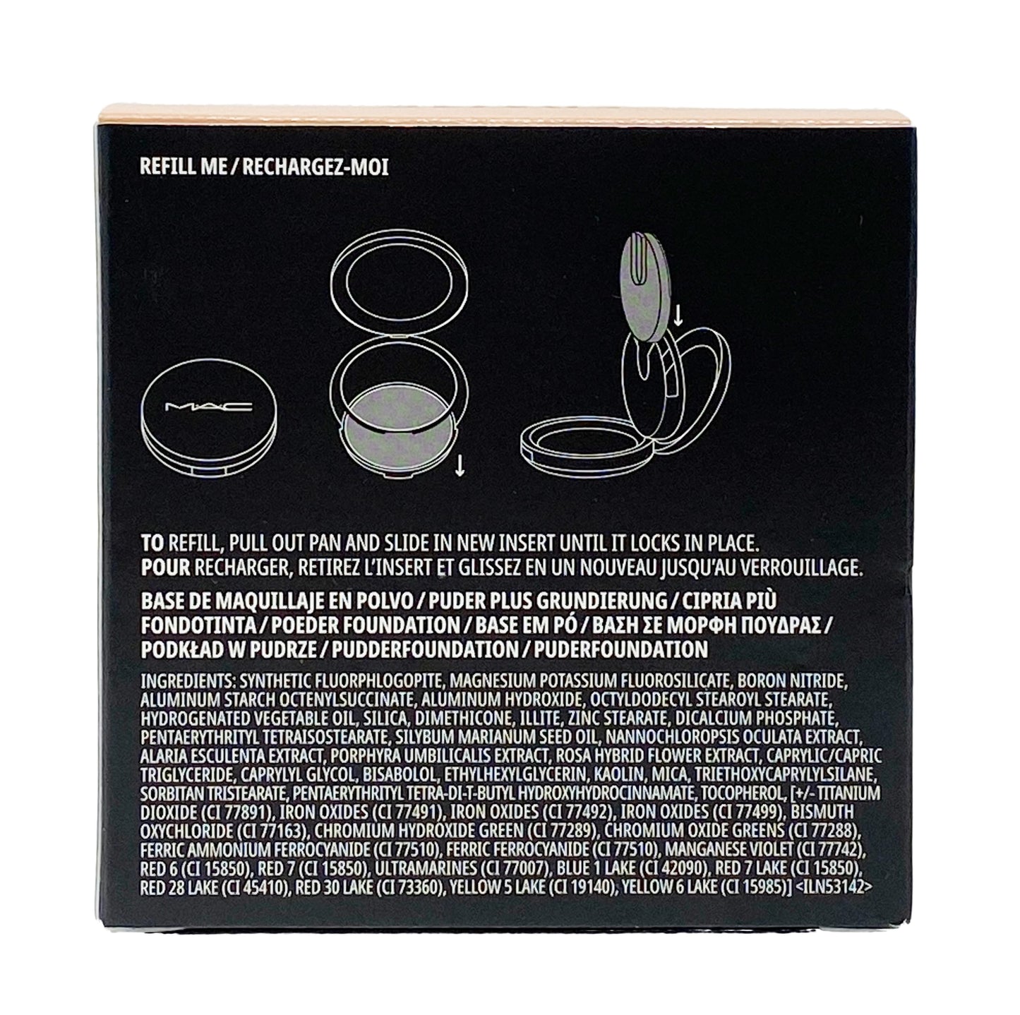 M.A.C Studio Fix Powder Plus Foundation 24 hr Oil Control Refillable - NW22 (Warm beige with rosy undertone for light to medium skin) .42 Oz / 12g Beauty & Personal Care MAC