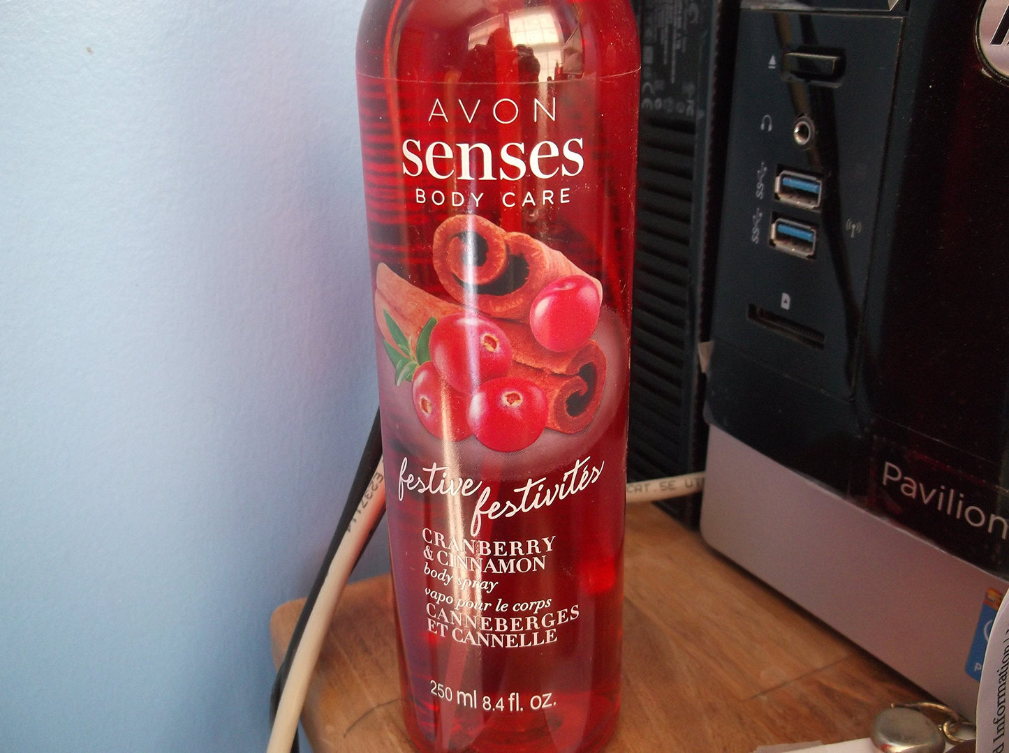 Avon senses Cranberry & cinnamon Body spray Beauty & Personal Care AVON