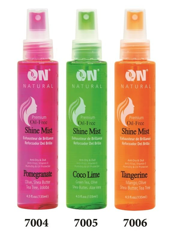 On Organic Natural Premium Oil-Free Weave & Wig Shine Mist, Tangerine 4.5 oz Beauty & Personal Care measjimi