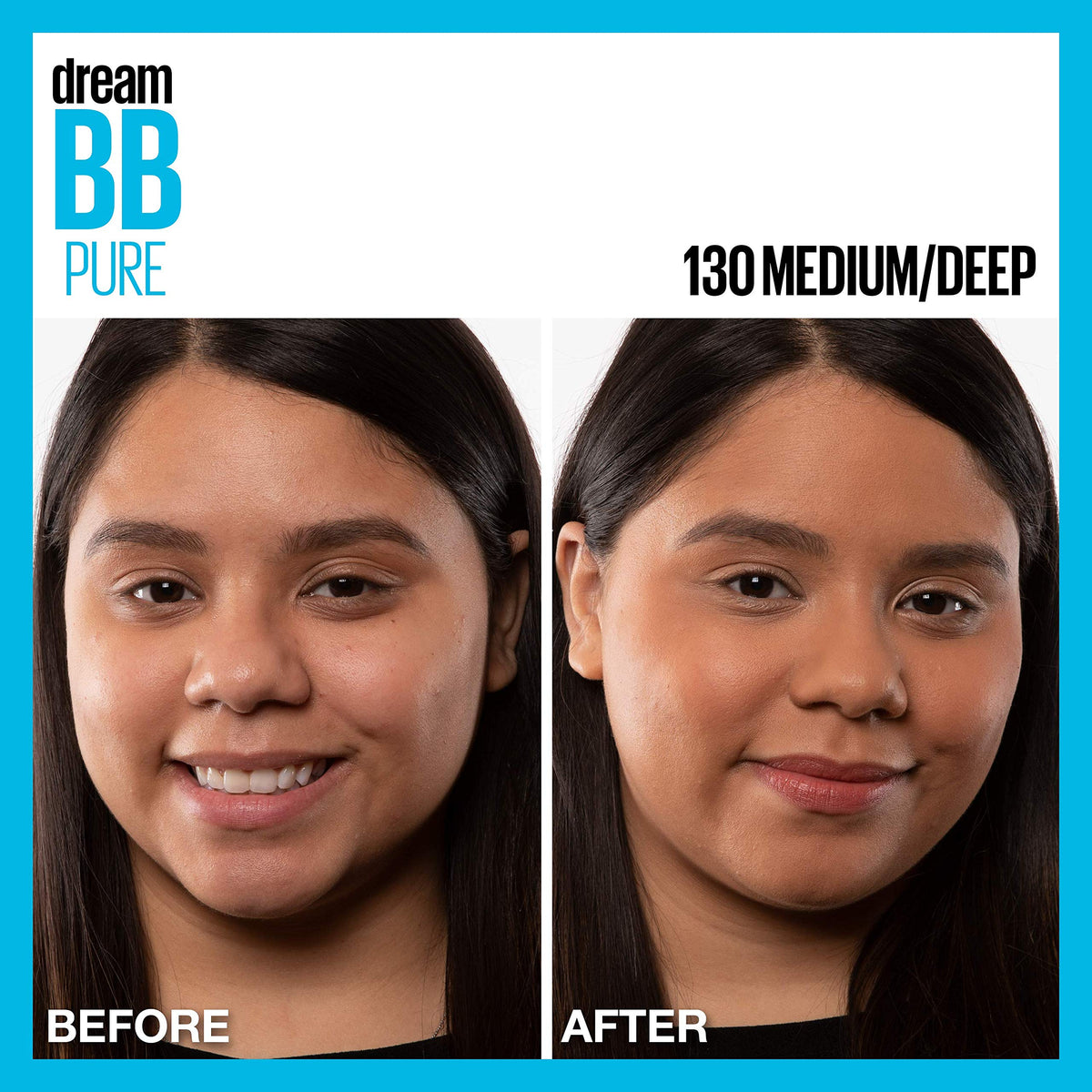 Maybelline Dream Pure BB Cream, Medium/Deep, 1 fl. oz. (Packaging May Vary)