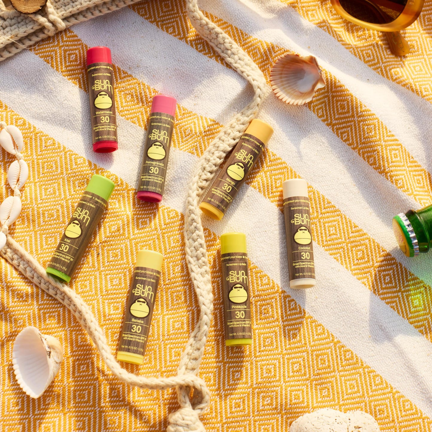 Sun Bum Sun Bum Spf 30 Sunscreen Lip Balm Vegan and Cruelty Free Broad Spectrum Uva/uvb Lip Care With Aloe and Vitamin E for Moisturized Lips Coconut Beauty and Personal Care Sun Bum