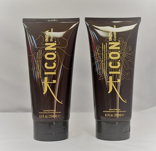 K.I.C.O.N. India Shampoo & Conditioner 8.5 fl oz DUO Beauty & Personal Care ICON