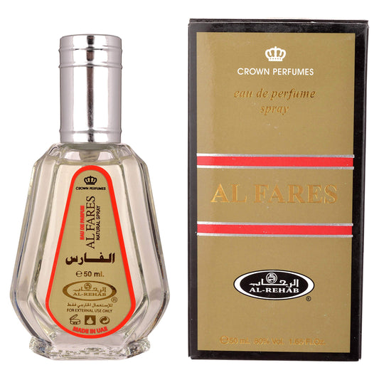 Al Rehab Al Fares Eau de Perfume Spray for Men, 1.7 Ounce Beauty & Personal Care Al Rehab