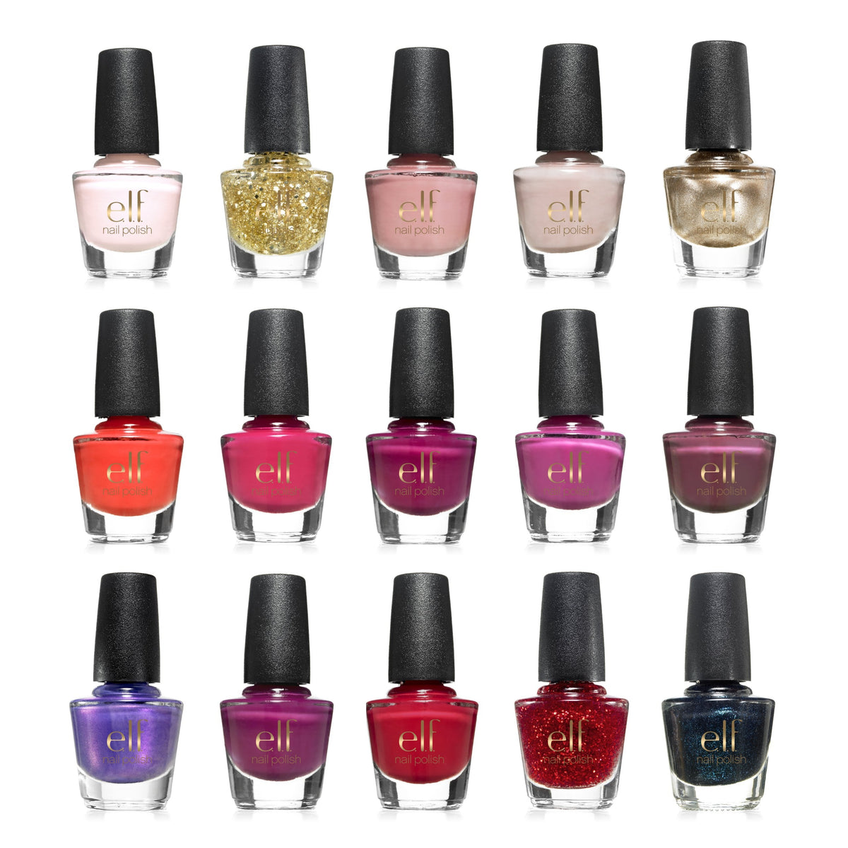 e.l.f. 15 Piece Nail Polish Set Beauty & Personal Care e.l.f.