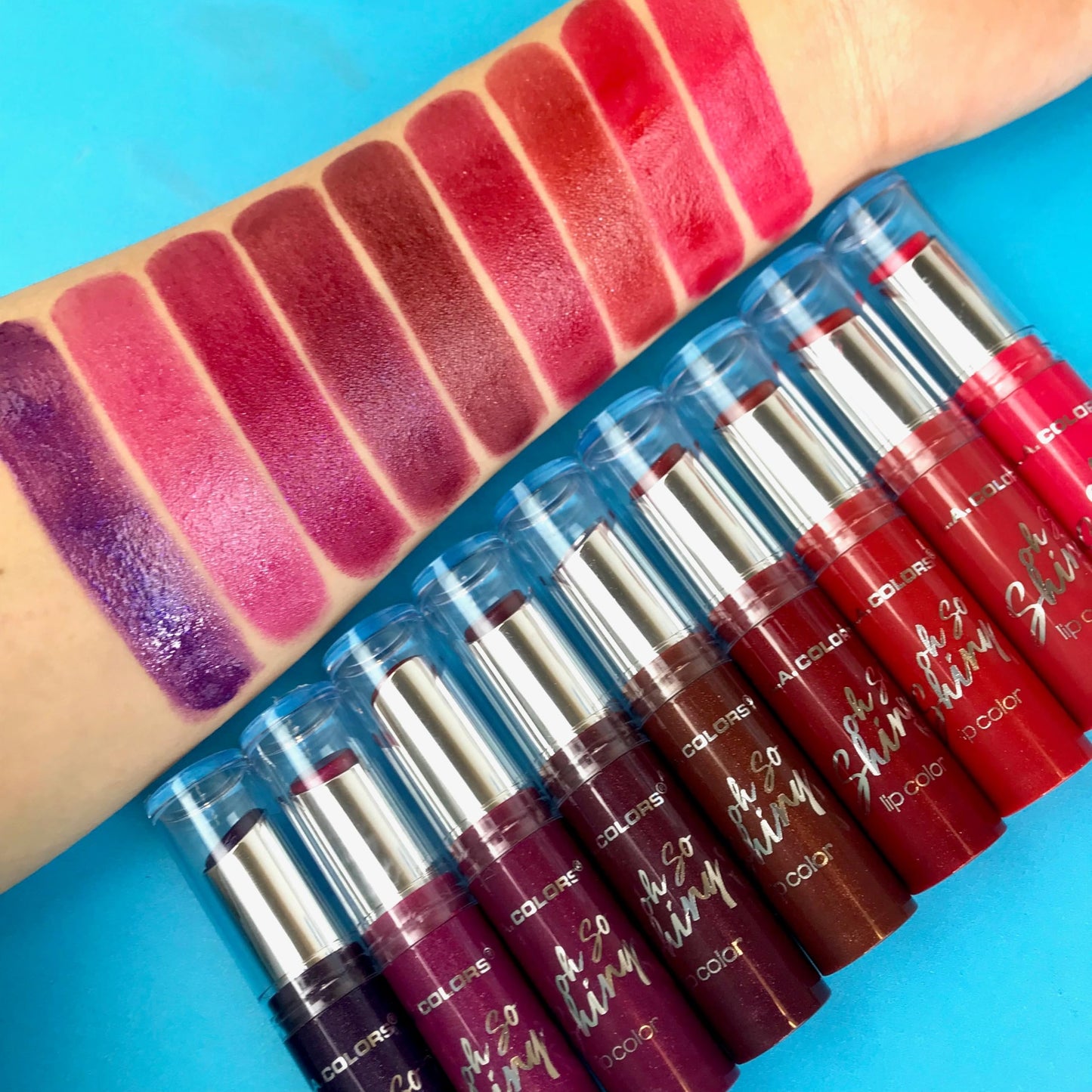 L.A. COLORS L.A. Colors Glitzy Girl Oh So Shiny Lip color, Flash CLS584 Beauty & Personal Care L.A. COLORS