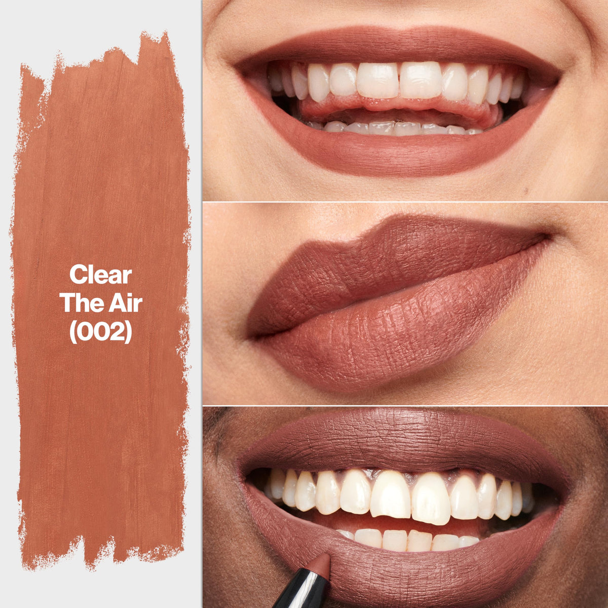 REVLON ColorStay Matte Lite Crayon Lipstick with Built-in Sharpener, Smudge-proof, Water-Resistant Non-Drying Lipcolor, 002 Clear The Air, 0.049 oz Beauty & Personal Care REVLON