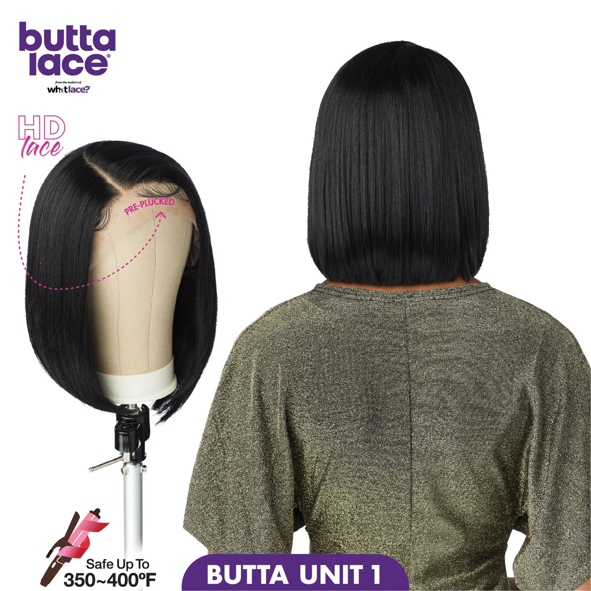 Sensationnel Butta LaceWig-Unit 1, MP/HAZEL