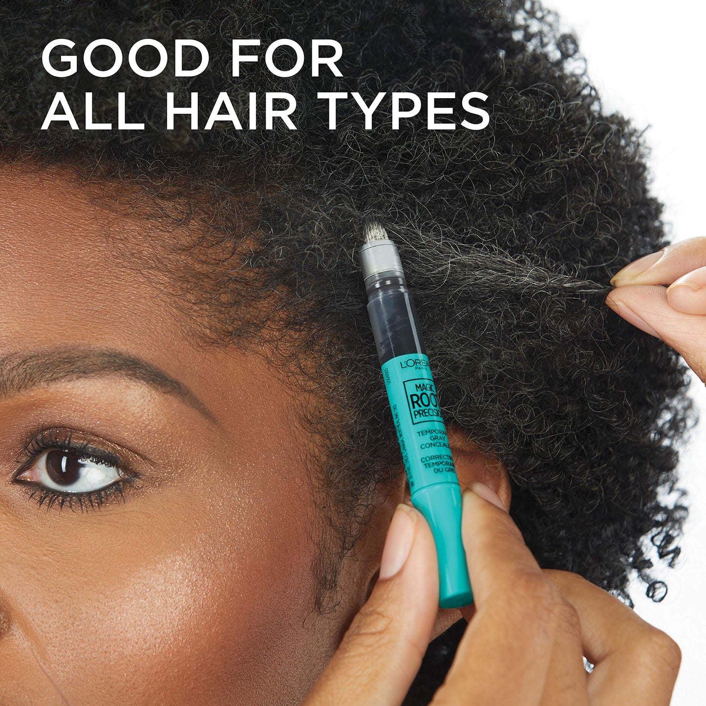 L'Oreal Paris Magic Root Precision Pen, Temporary Gray Hair Cover Up Concealer Brush with Washable Formula, Hair Concealer for Scattered Grays, 5 Beauty & Personal Care L'Oreal Paris