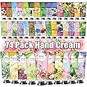 74 Pack Hand Cream Gift Set For Women and Girls,Stocking Stuffers Christmas Gifts Bulk,Appreciation Gifts,Nurses Gifts,Natural Plant Hand Lotion Beauty & Personal Care Layhomo