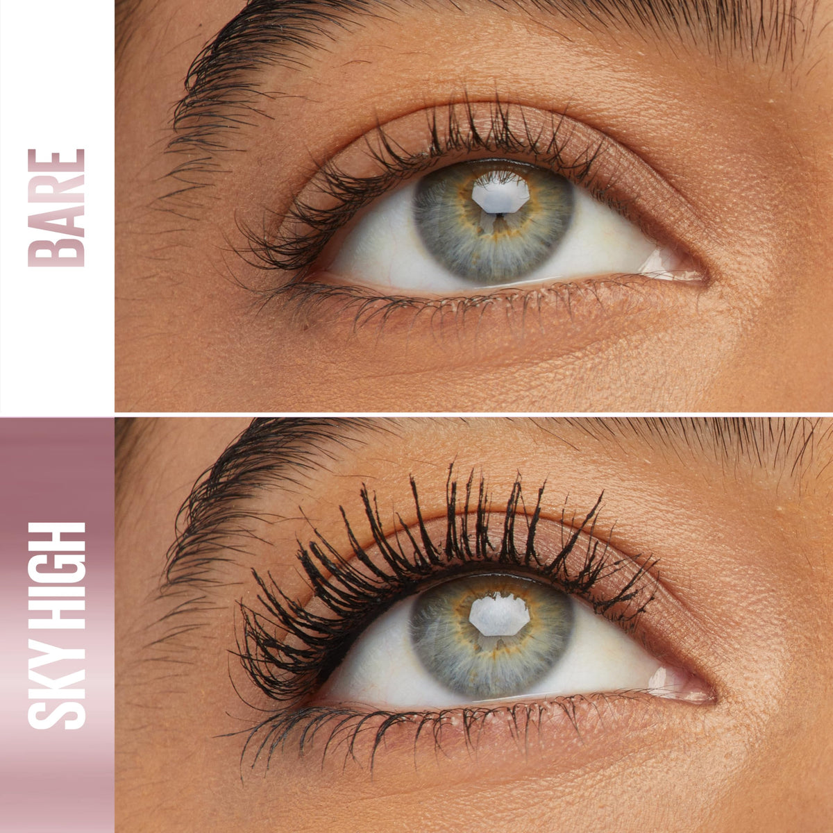 Maybelline Lash Sensational Holiday Makeup Kit, Includes Full-Size Sky High Mascara, Lash Sensational Glitter Mascara and Lifter Gloss, 1 Makeup Gift