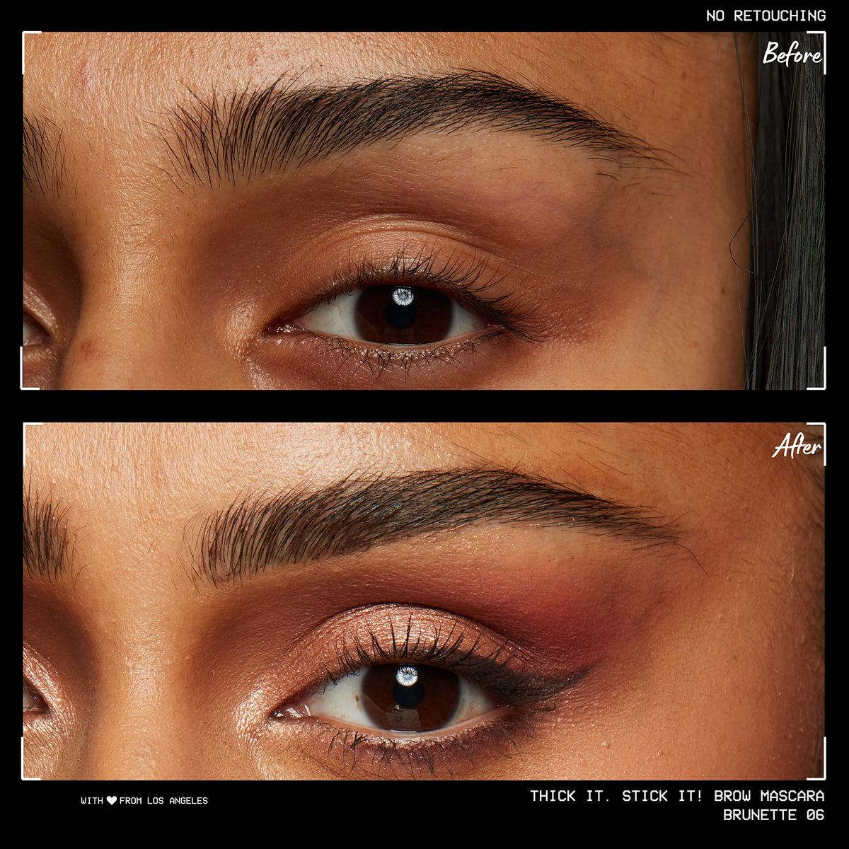 NYX PROFESSIONAL MAKEUP Thick It Stick It Thickening Brow Mascara, Eyebrow Gel - Brunette Beauty & Personal Care NYX PROFESSIONAL MAKEUP