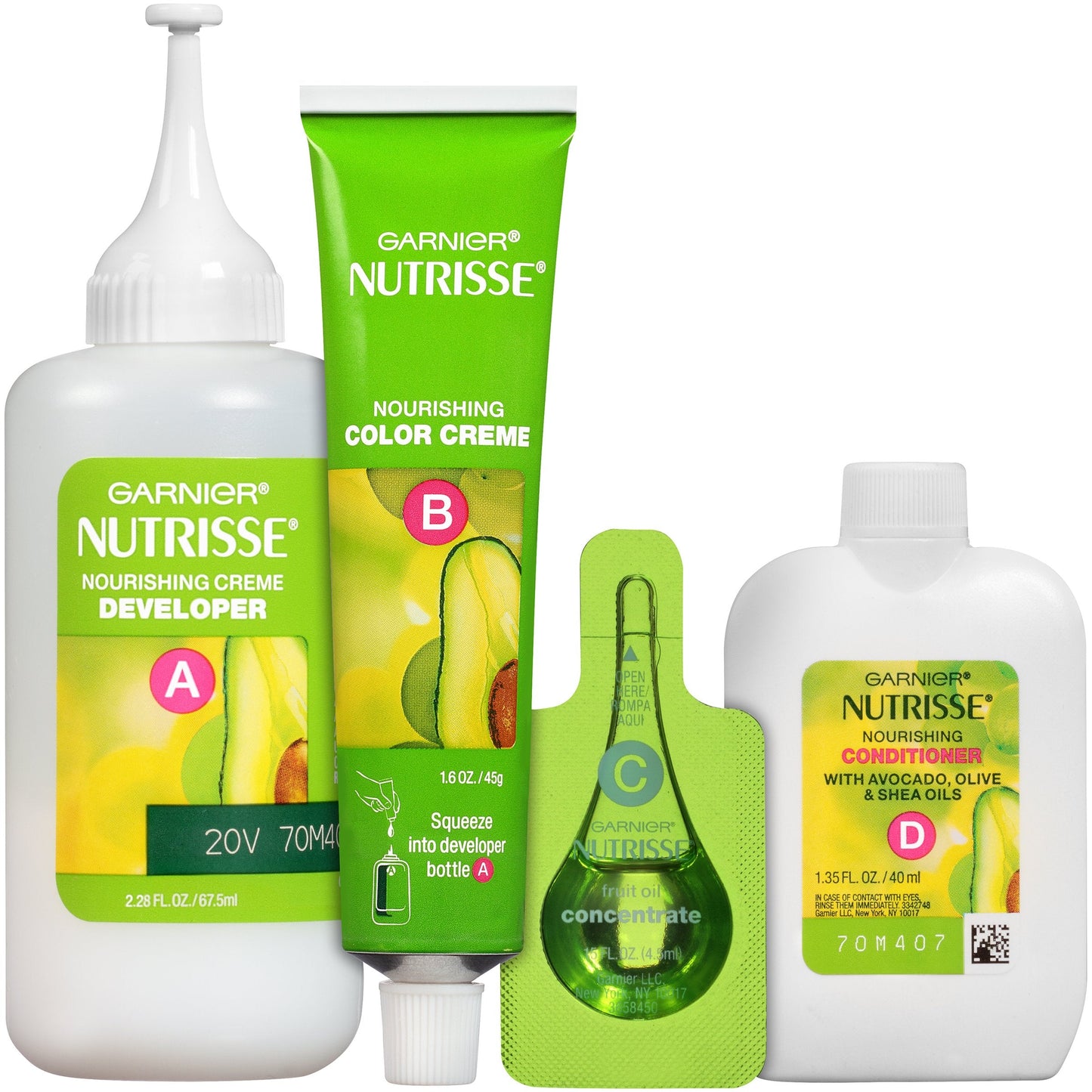 Garnier Nutrisse Nourishing Color Creme 53 Medium Golden Brown (Chestnut) Beauty & Personal Care Garnier