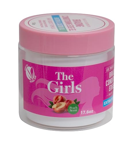 R&B Collection Dr. Girls Braiding conditioning Gel / 24 Hour Hold/Extra Mega Hold/17.6oz (Peach) Beauty & Personal Care R&B Collection