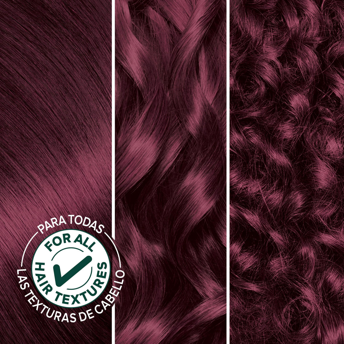 Garnier Nutrisse Ultra Crème Hair Color, Permanent Hair Dye with 100% Gray Coverage, Vegan & Cruelty-Free, 362 Darkest Berry Burgundy (Raspberry Jam)