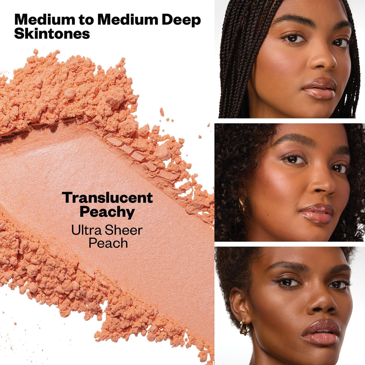 Kosas Cloud Set Talc-Free Loose Setting Face Powder, Ultra Sheer Peach