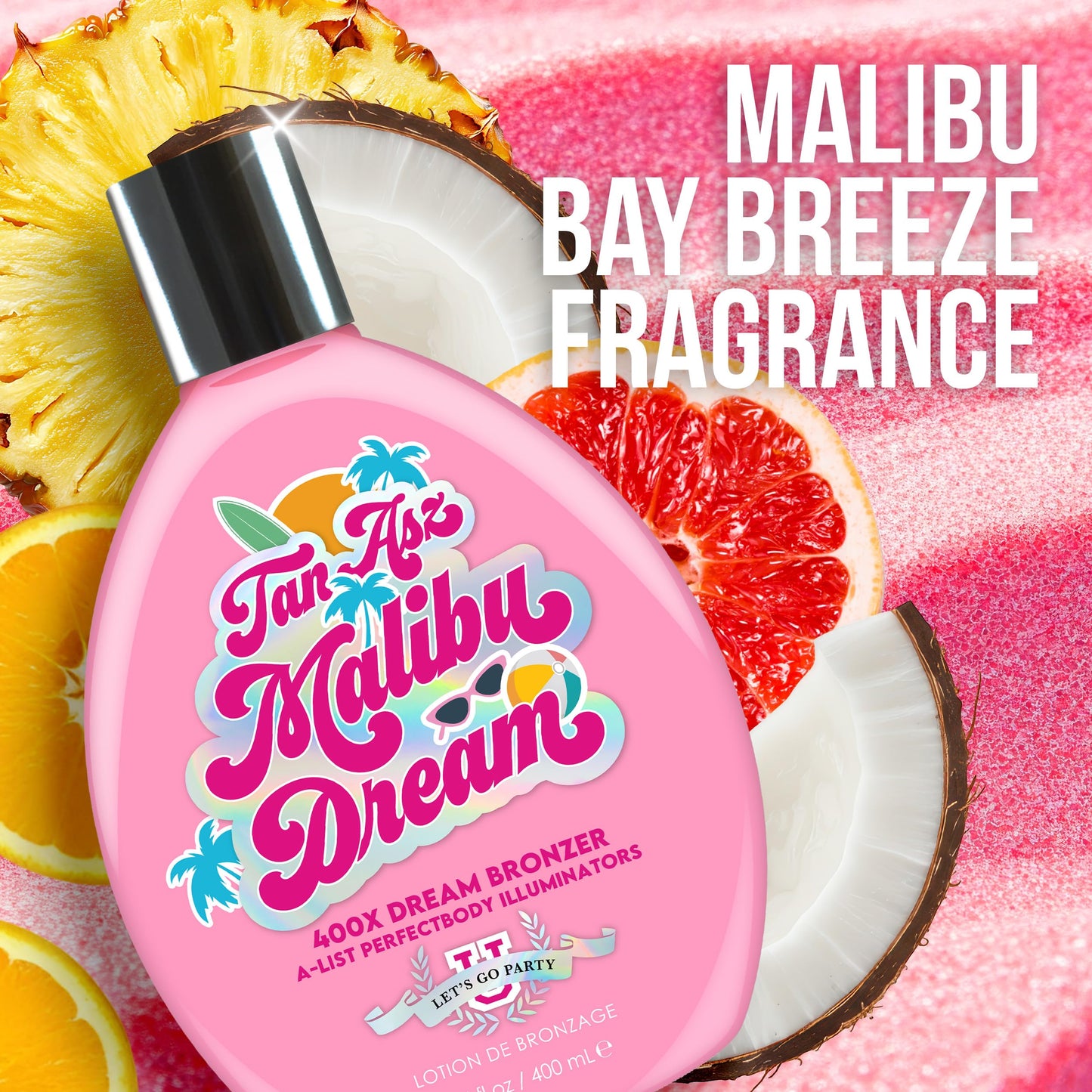 Tan Asz U Malibu Dream Tanning Lotion, 400X Dream Bronzer, A-List Perfectbody Illuminators with Hyaluronic Acid, Peptides & Marine Collagen, 13.5 Fl Beauty & Personal Care Tan Asz U