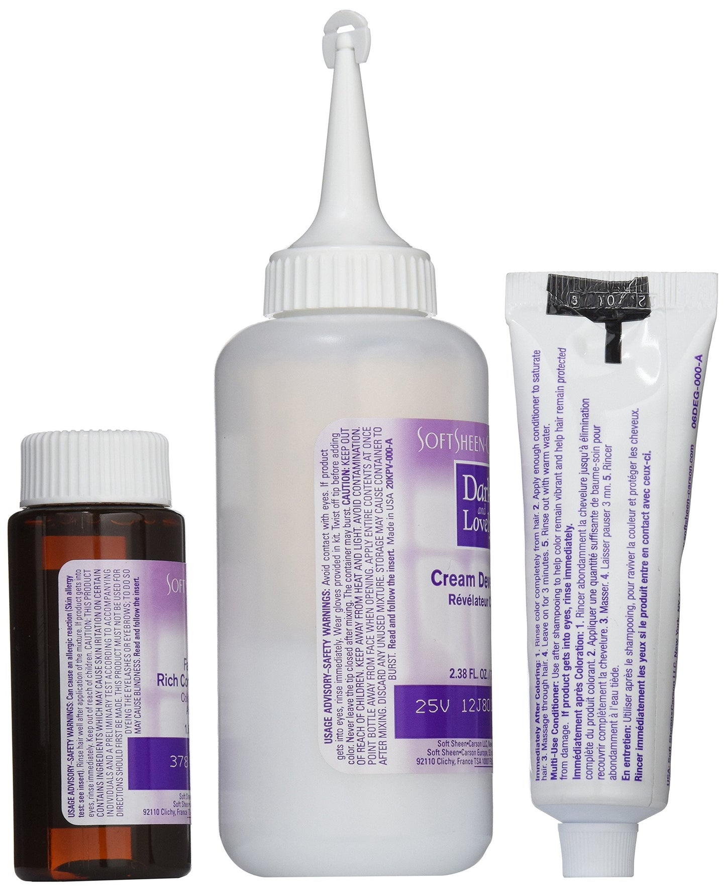 SoftSheen-Carson Long-Lasting True-to-Tone Colour, Permanent, Honey Blonde 378 (Pack of 3) Beauty & Personal Care SoftSheen